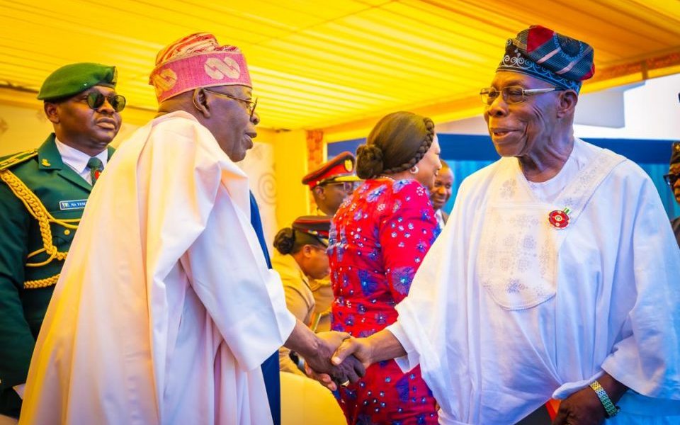 PHOTOS: Tinubu meets Obasanjo, Jonathan, others at Ghana President, John Mahama’s inauguration