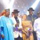 Minister of the FCT, Nyesom Wike, wins the ‘Minister of the Year’ award at ThisDay's 30th Anniversary and ARISE News' 12th Anniversary and Awards.