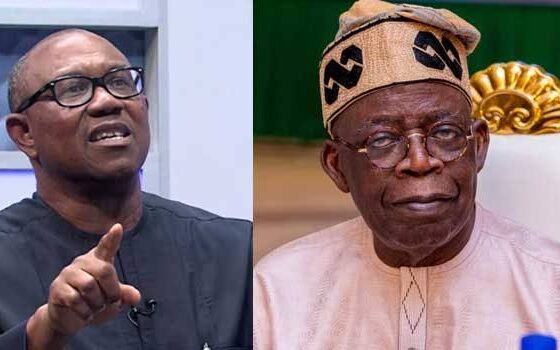 Peter Obi and Tinubu