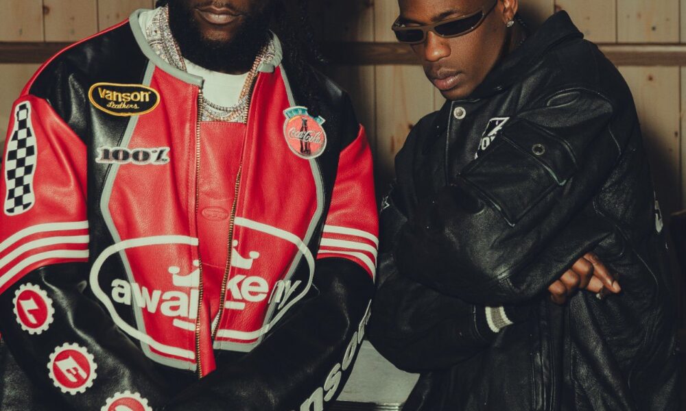 Burna Boy and Travis Scott