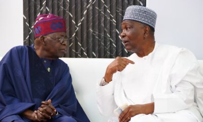 PHOTO NEWS: President Bola Tinubu signed the ECOWAS 50th Anniversary Card in the historic Conference Chamber, where the 1975 founding treaty was signed, joined by General Yakubu Gowon, the only surviving Head of State from the original signatories.