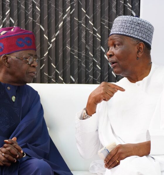 PHOTO NEWS: President Bola Tinubu signed the ECOWAS 50th Anniversary Card in the historic Conference Chamber, where the 1975 founding treaty was signed, joined by General Yakubu Gowon, the only surviving Head of State from the original signatories.