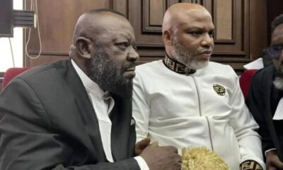 Anxiety as Nnamdi Kanu’s Lawyer Aloy Ejimakor Collapses in Kuje Prison