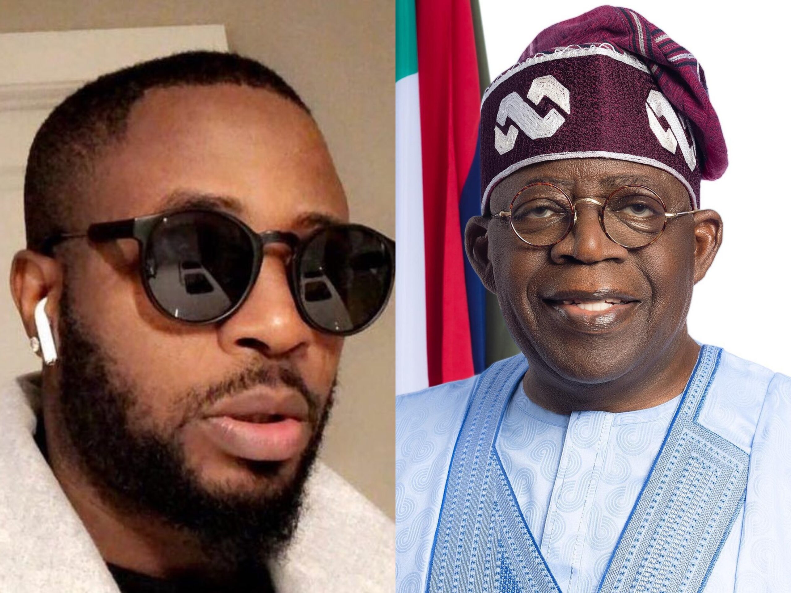 Bola Tinubu and Tunde Ednut