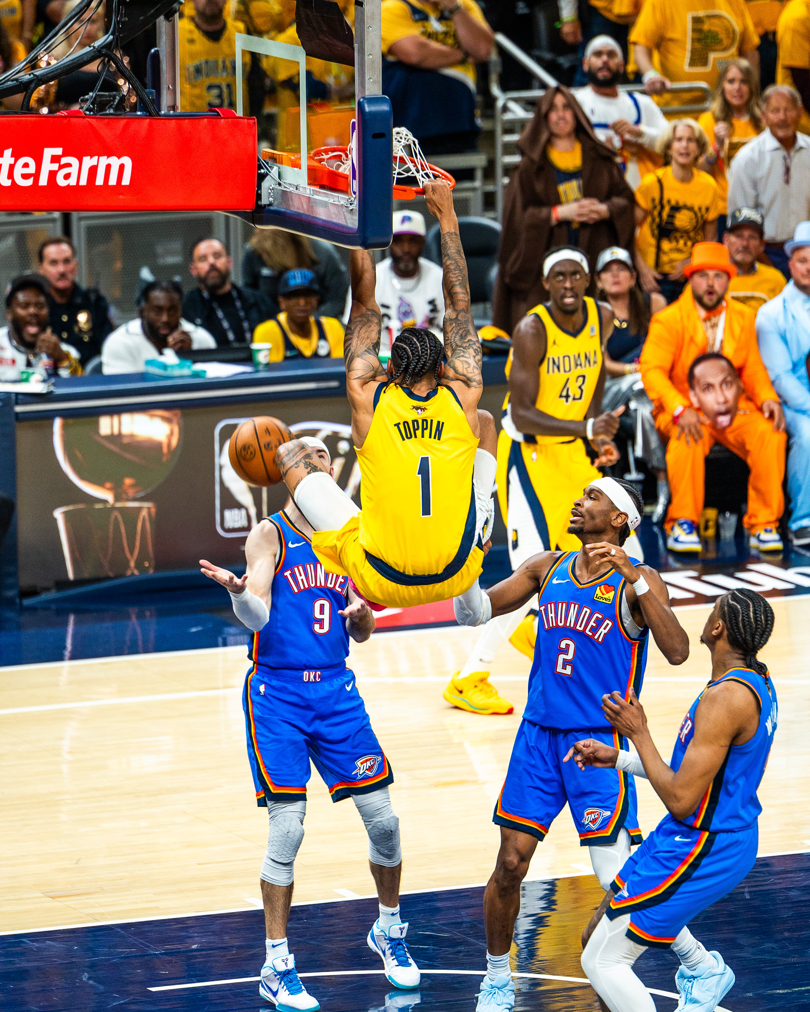Thunder beat Pacers in Game 4 of NBA Finals to even series