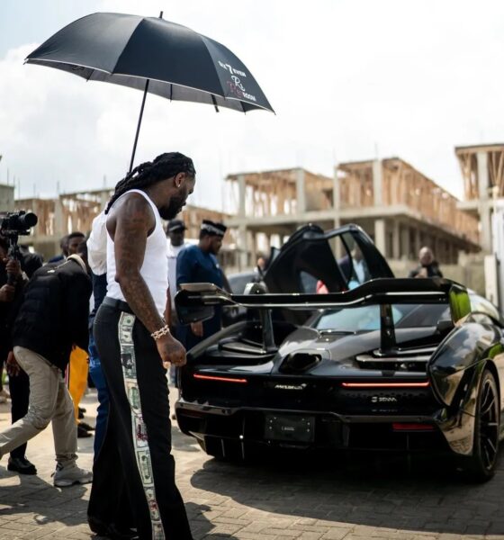 Burna Boy has acquired a McLaren Senna Carbon Fiber Edition for $2.2 million (N3.2 billion).
