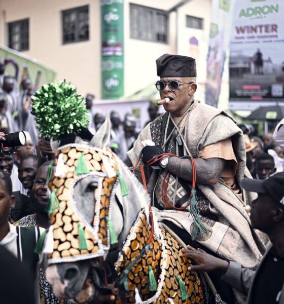 Mr Farooq Oreagba captured at the Ojude Oba Festival 2025