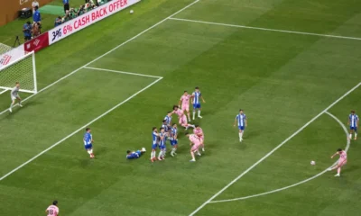 Lionel Messi hits late winner against Porto to push Inter Miami to verge of qualification at FIFA Club World Cup.