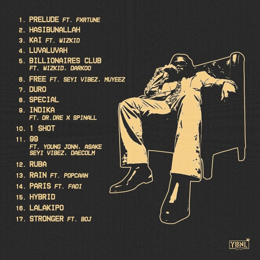 Olamide Tracklist