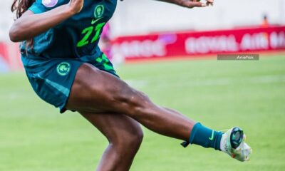 Michelle Alozie Fires Super Falcons to Victory Over South Africa, Sends Nigeria to WAFCON Final