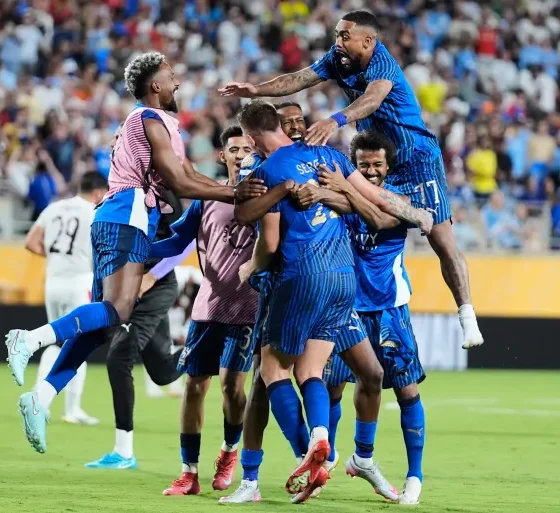 Club World Cup holders and European giants Man City are dumped out by Saudi Pro League champions in a seven-goal thriller after extra time in Orlando.