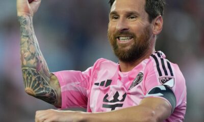 Messi brace lifts Inter Miami to 2-1 MLS win over New England