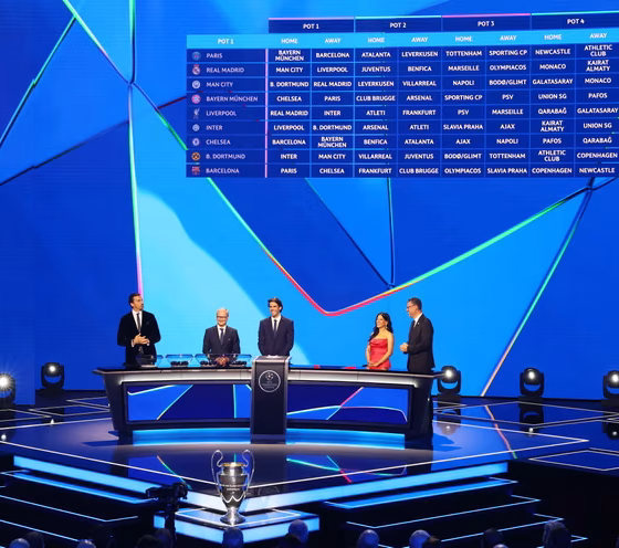 UCL DRAW