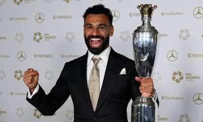 Mohamed Salah voted 2024-25 Men's PFA Players' Player of the Year