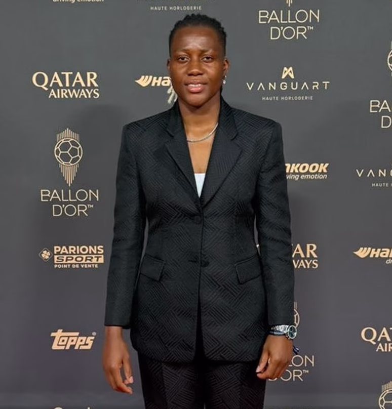 Nigeria’s Chiamaka Nnadozie Finishes Fourth in Women’s Yashin Trophy at 2025 Ballon d’Or