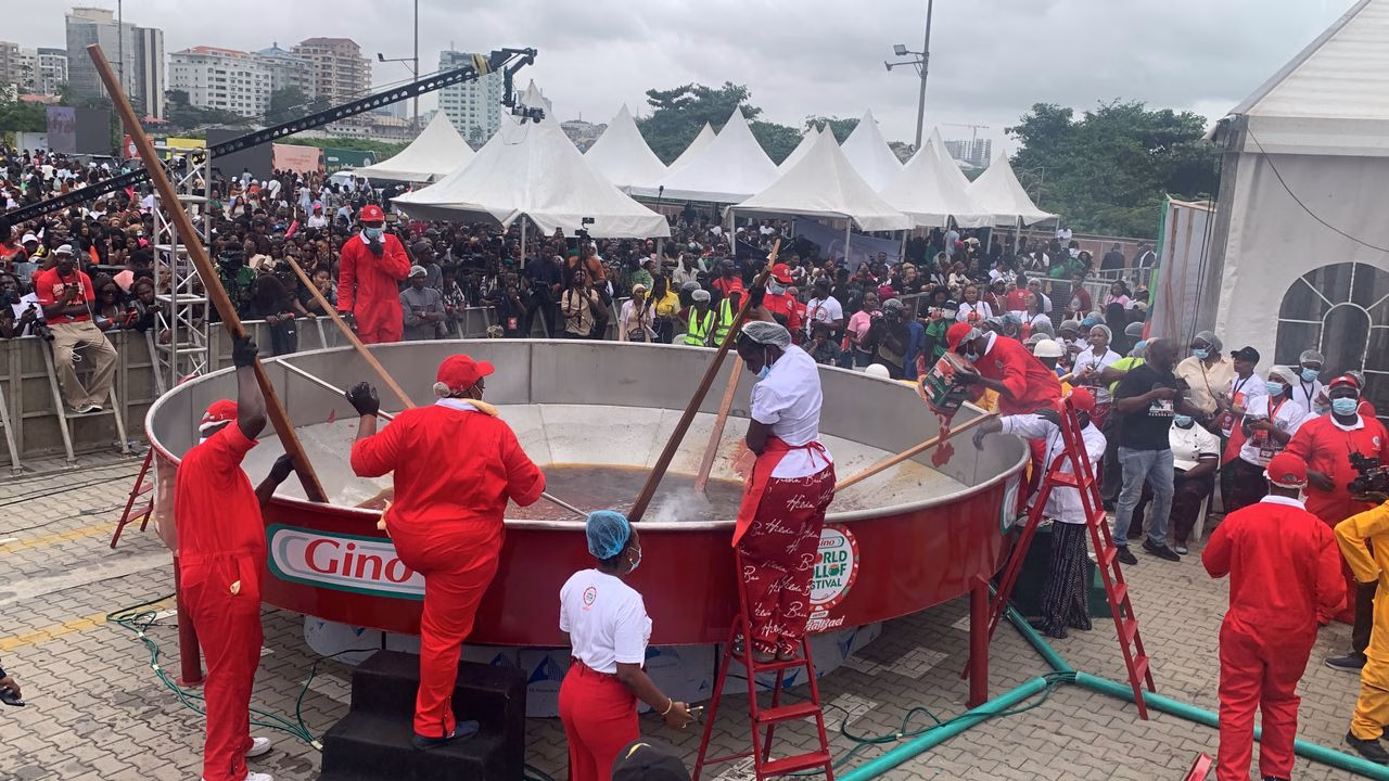 Hilda Baci Begins Biggest Jollof Pot Record Attempt