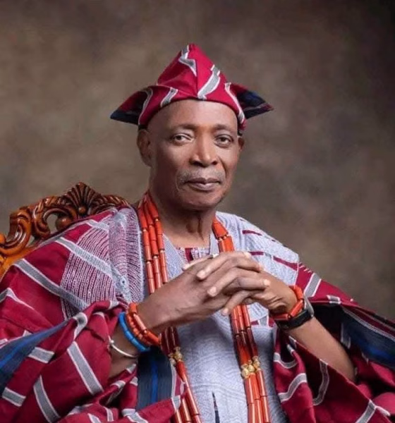 The 44th Olubadan of Ibadanland, His Imperial Majesty Oba Rashidi Adewolu Ladoja.