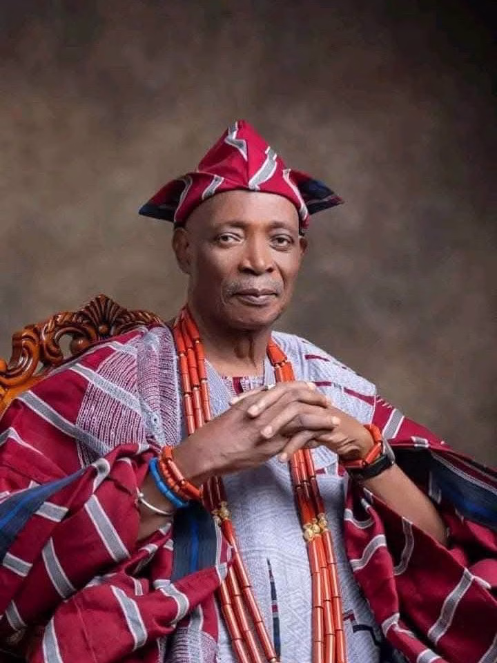 The 44th Olubadan of Ibadanland, His Imperial Majesty Oba Rashidi Adewolu Ladoja.