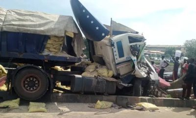 Dangote truck accident in Enugu