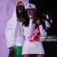 Ayra Starr and Rema performing live at Global Citizen Festival 2025