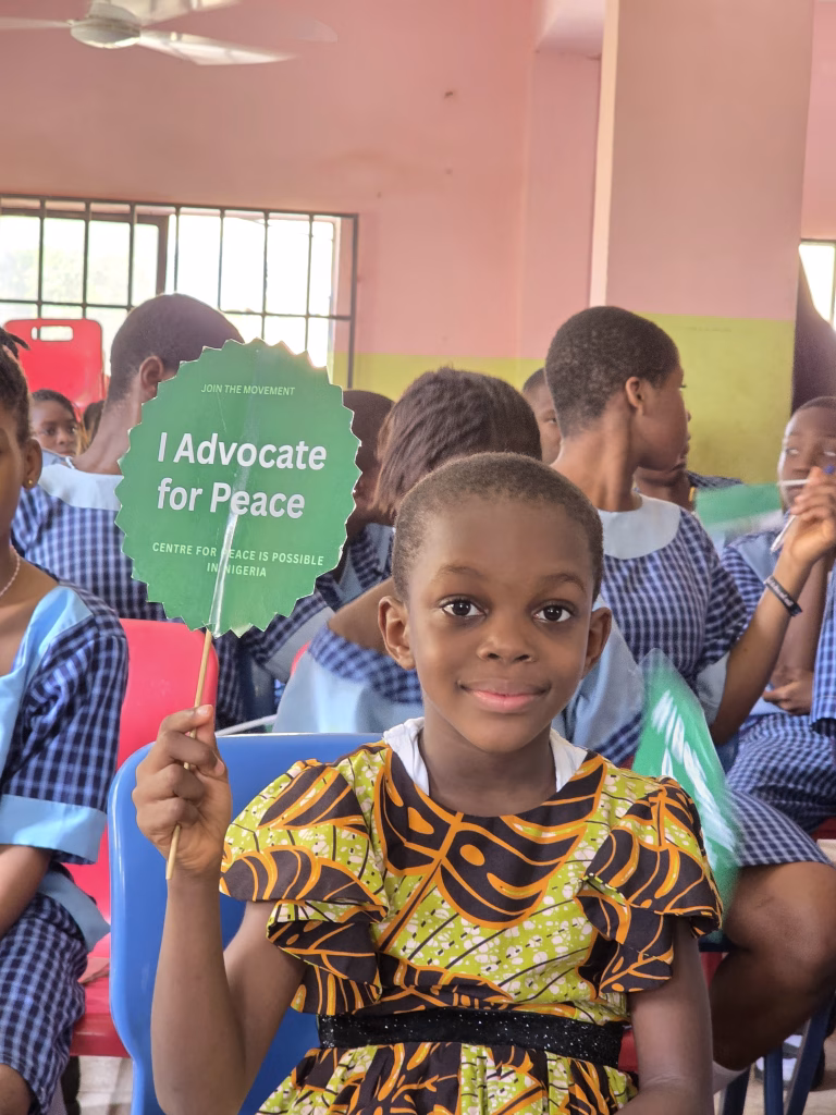 Citizens Advocacy for Peace Is Possible in Nigeria (CAPIPIN) marked Independence Day at Madonna Model School with peace talks, Q&A, and student gifts.