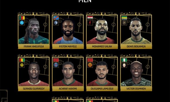 Osimhen Leads Nigeria’s Charge for CAF Player of the Year