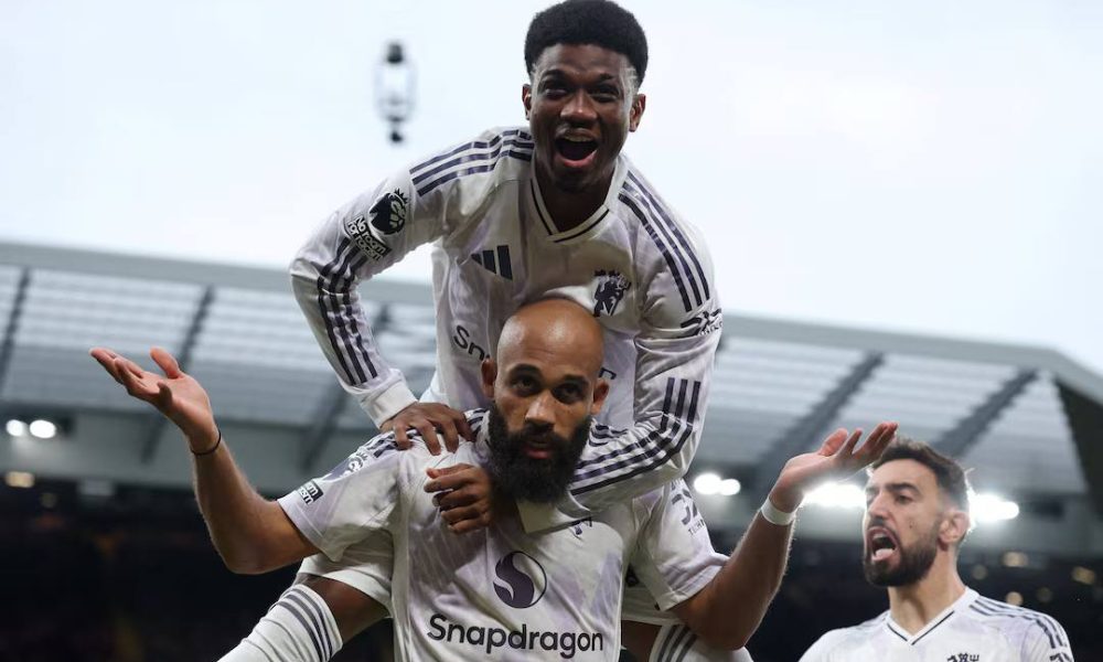 Manchester United End Anfield Drought with 2–1 Win Over Liverpool
