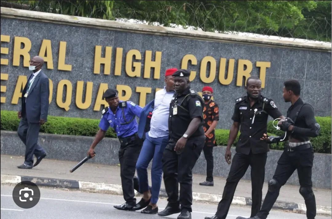 Omoyele Sowore Arrested at Federal High Court Abuja After Meeting Nnamdi Kanu