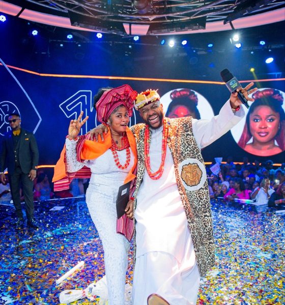 2025 BBNaija WINNER Imisi and Host Ebuka