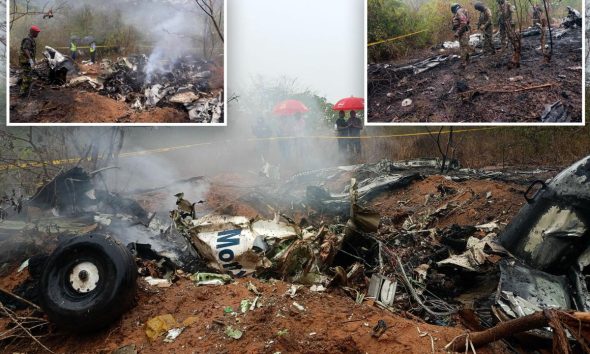 A small plane traveling from Diani to Maasai Mara crashed Tuesday morning, with 12 feared dead. Kenyan authorities are investigating the cause.