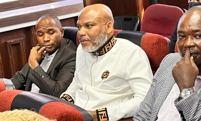 Nnamdi Kanu Refuses to Enter Defence, Says “No Case” Exists Against Him