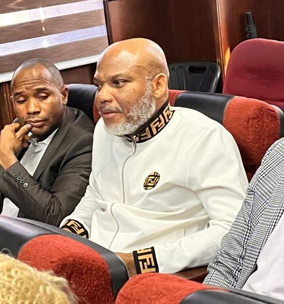 Nnamdi Kanu Refuses to Enter Defence, Says “No Case” Exists Against Him