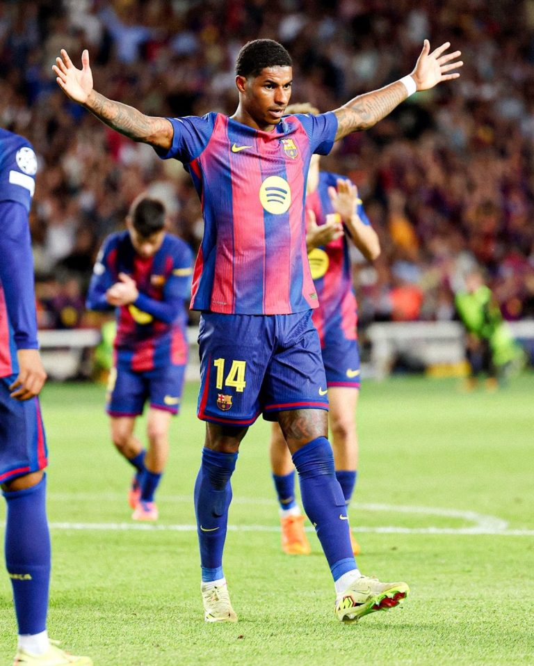 Marcus Rashford shines at Barcelona with 5 goals and 5 assists ahead of El Clásico vs Real Madrid. Hansi Flick hails his confidence and attacking influence.