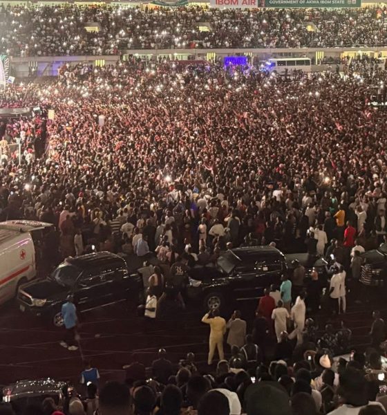 Davido Kicks Off 5ive Alive Tour with Sold-Out Uyo Stadium Concert