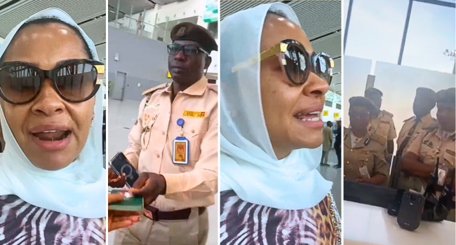 NIS Denies Seizing Natasha Akpoti-Uduaghan’s Passport, Calls It Routine Airport Procedure