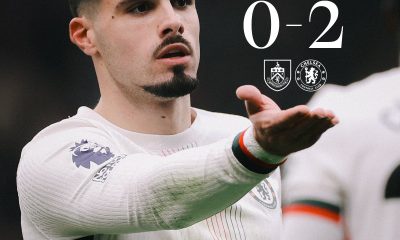 Chelsea earned a 2-0 win over Burnley with goals from Pedro Neto and Enzo Fernández, climbing to second place and closing the gap on Premier League leaders Arsenal.