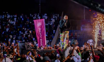 Davido Adeleke Electrifies Ibadan Stadium in 5ive Alive Tour Homecoming