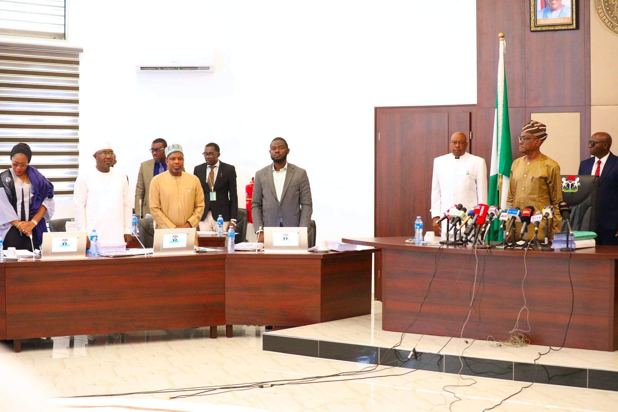 Wike Presides Over FCT Exco Meeting As New Waste Management Regime Kicks Off Next Week Monday