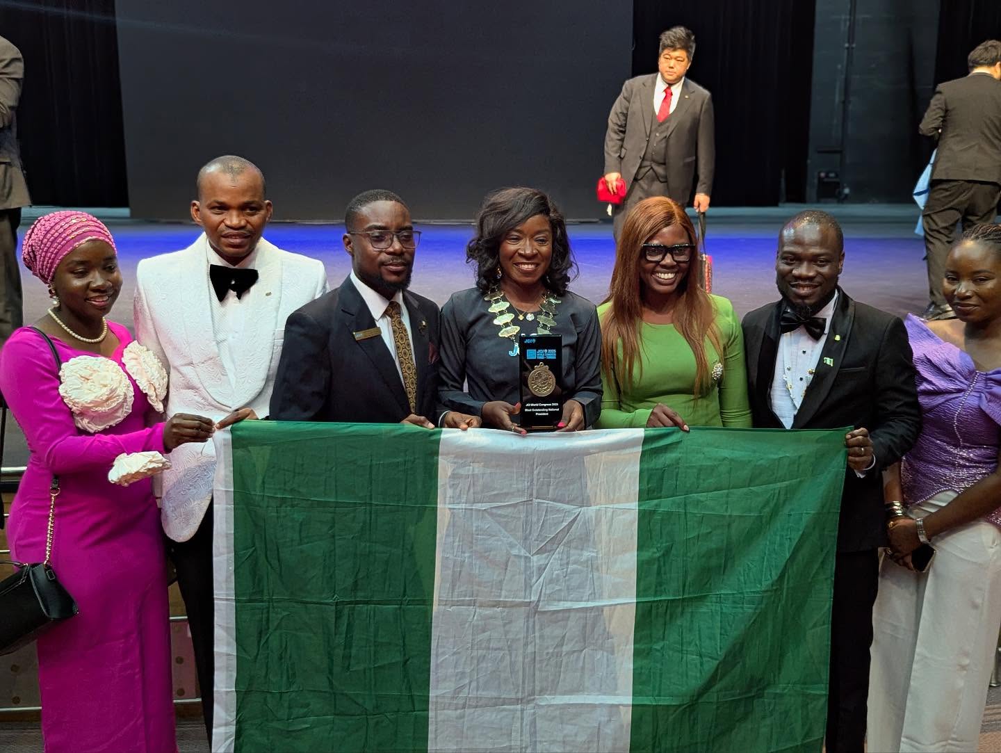 Oluwatoyin Atanda Named 2025 Most Outstanding National President of JCI Nigeria