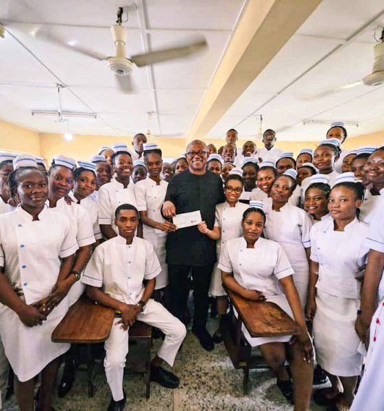 Peter Obi Donates ₦10 Million to Nursing College in Ibadan