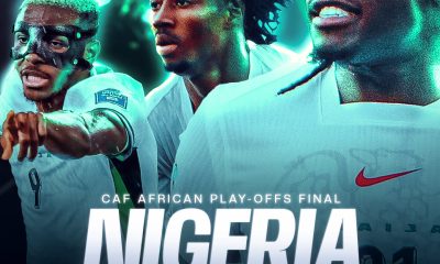 LIVE: Nigeria vs DR Congo – CAF World Cup Qualifiers Playoff Final