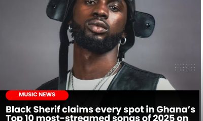 Black Sherif Ghana Apple Music top 10