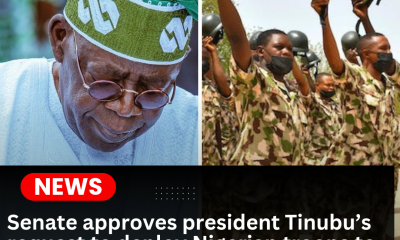 Senate Approves Tinubu’s Request to Deploy Nigerian Troops to Benin Republic for Peace Mission