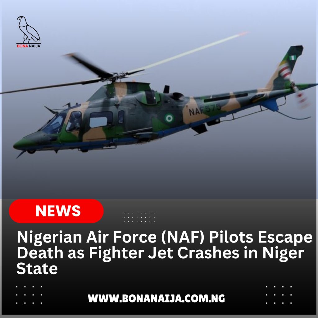 NAF Pilots Escape Death as Alpha Jet Crashes in Niger State