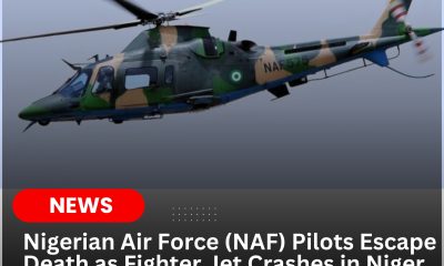 NAF Pilots Escape Death as Alpha Jet Crashes in Niger State