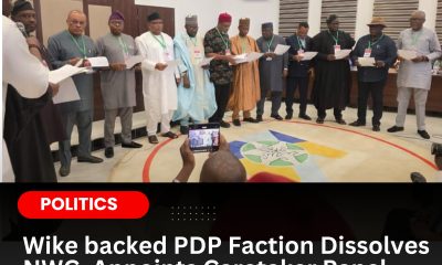 Wike-backed PDP Faction Dissolves NWC, Appoints Caretaker Panel