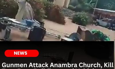 Gunmen Attack Anambra Church, Kill Two, Burn Buildings and Vehicles