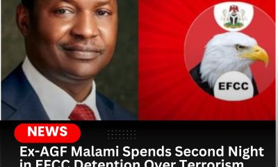 Ex-AGF Malami Spends Second Night in EFCC Detention Over Terrorism Financing, Money Laundering Allegations
