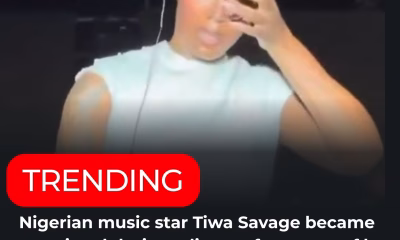 Tiwa Savage Breaks Down in Tears During Emotional Cotonou Performance