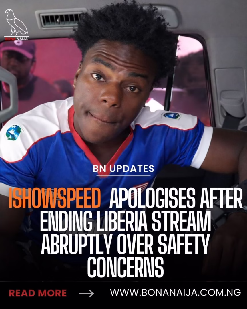 iShowSpeed Apologises After Ending Liberia Stream Abruptly Over Safety Concerns